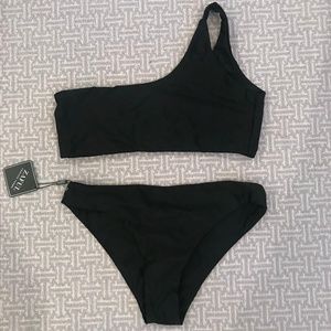 One Shoulder Bikini Set